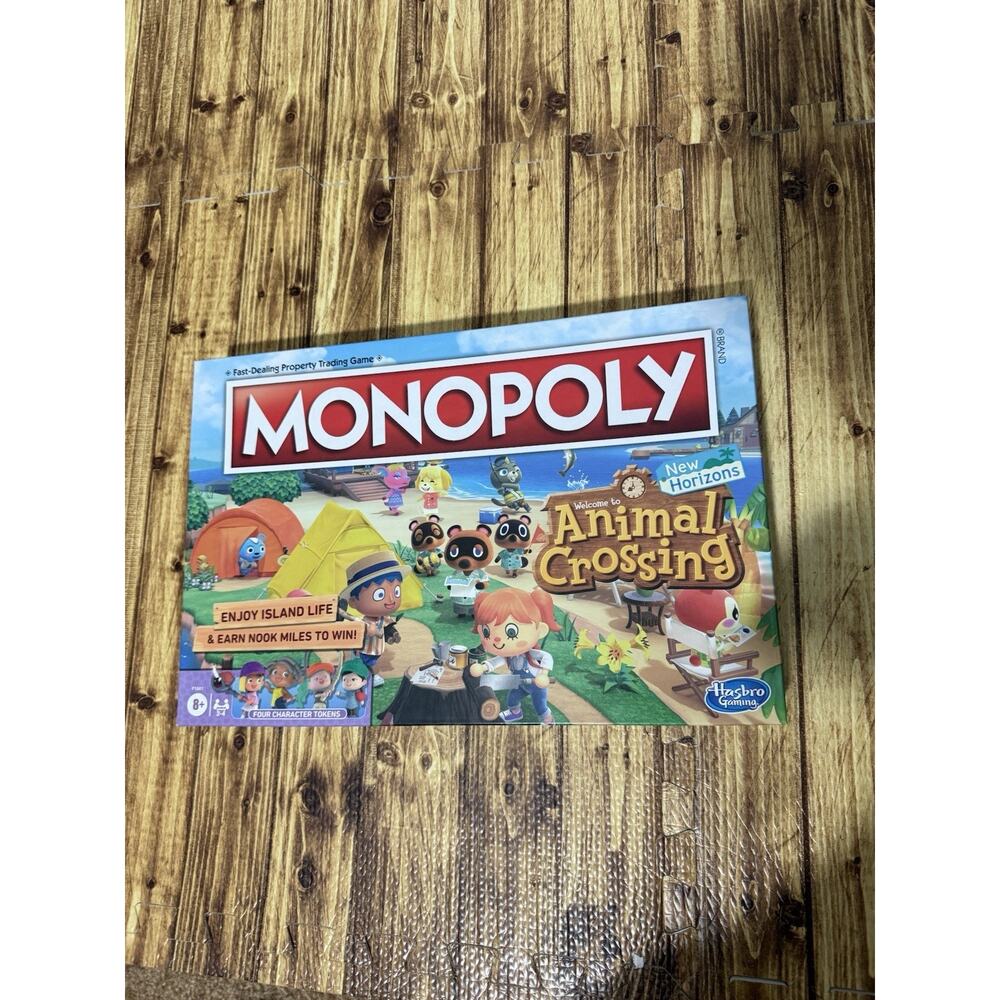 Monopoly Animal Crossing New Horizons Edition Board Game by Hasbro Gaming